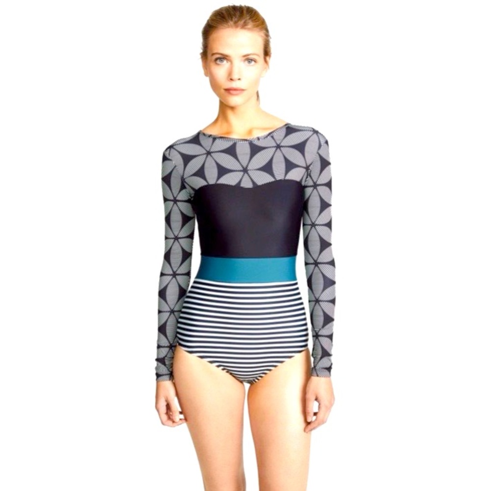 Seea Hermosa Long Sleeve Swimsuit Small
